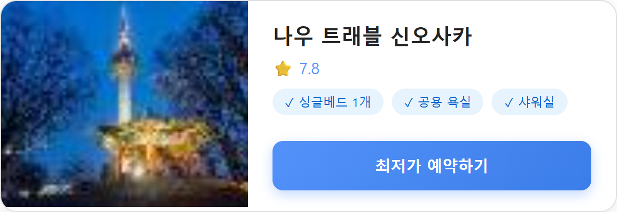 나우 트래블 신오사카